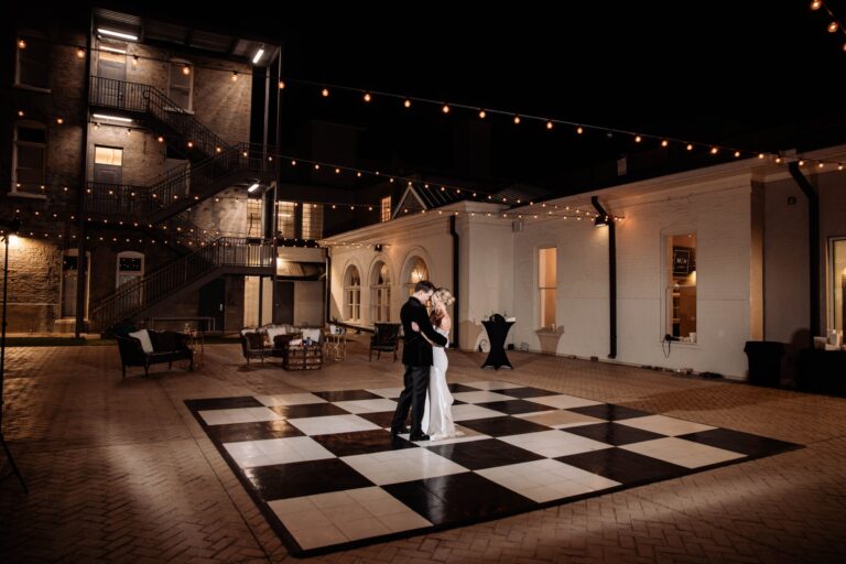 Outdoor Wedding at The Blanche|The Blanche Hotel staircase|a wedding setup at the blanche hotel||The Blanche|Wedding at The Blanche