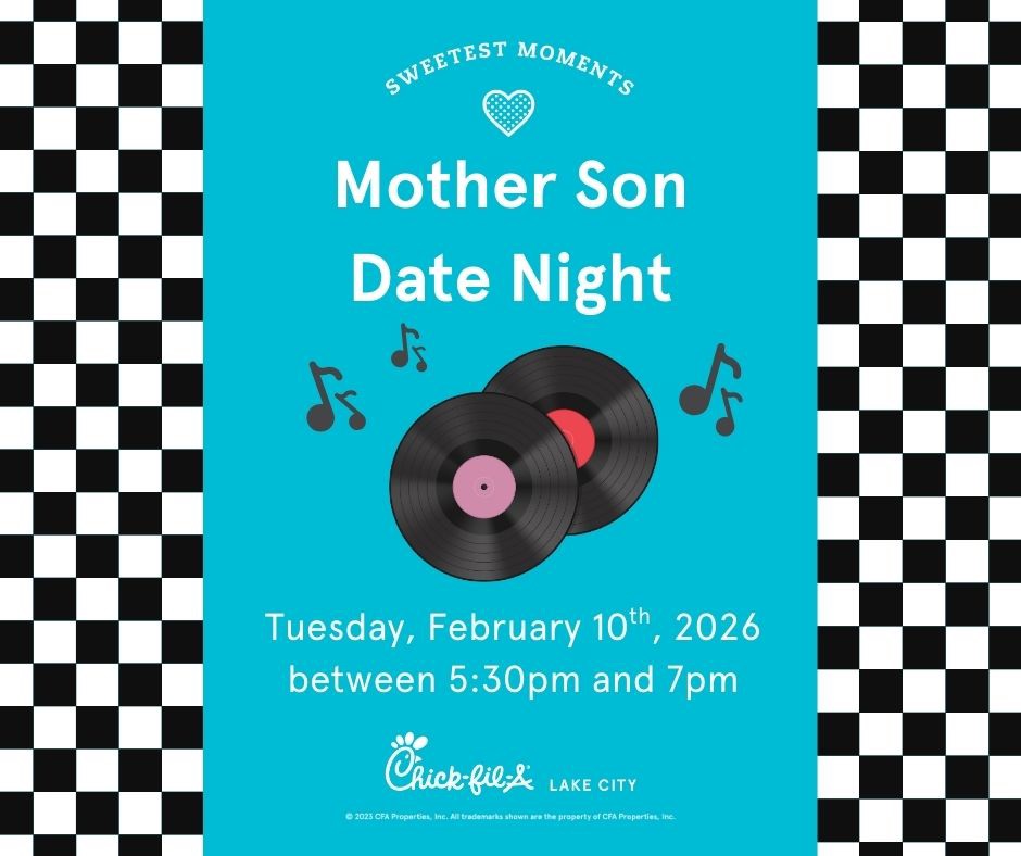 Mother Son Date Night at Chick-fil-A