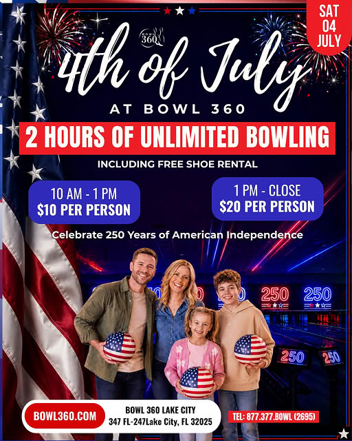 Event image: Bowl 360 4th of July