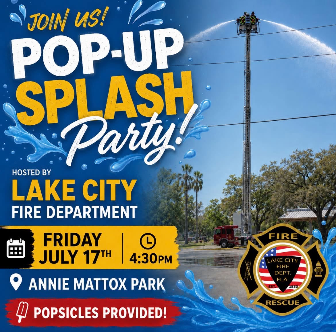 Event image: Pop-Up Splash Party