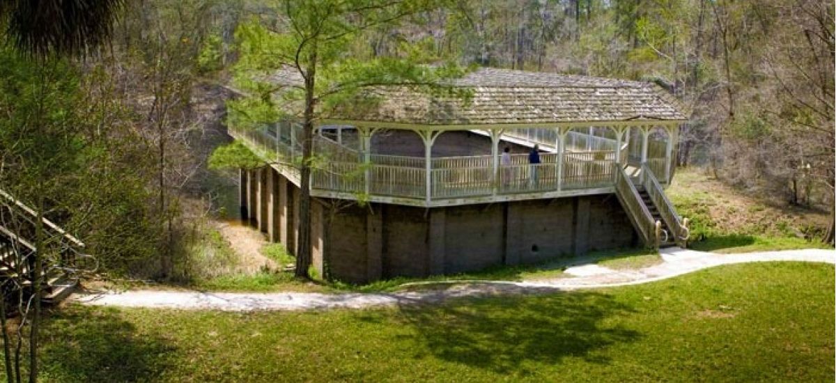 outside the White Springs Historic District and Springhouse facility