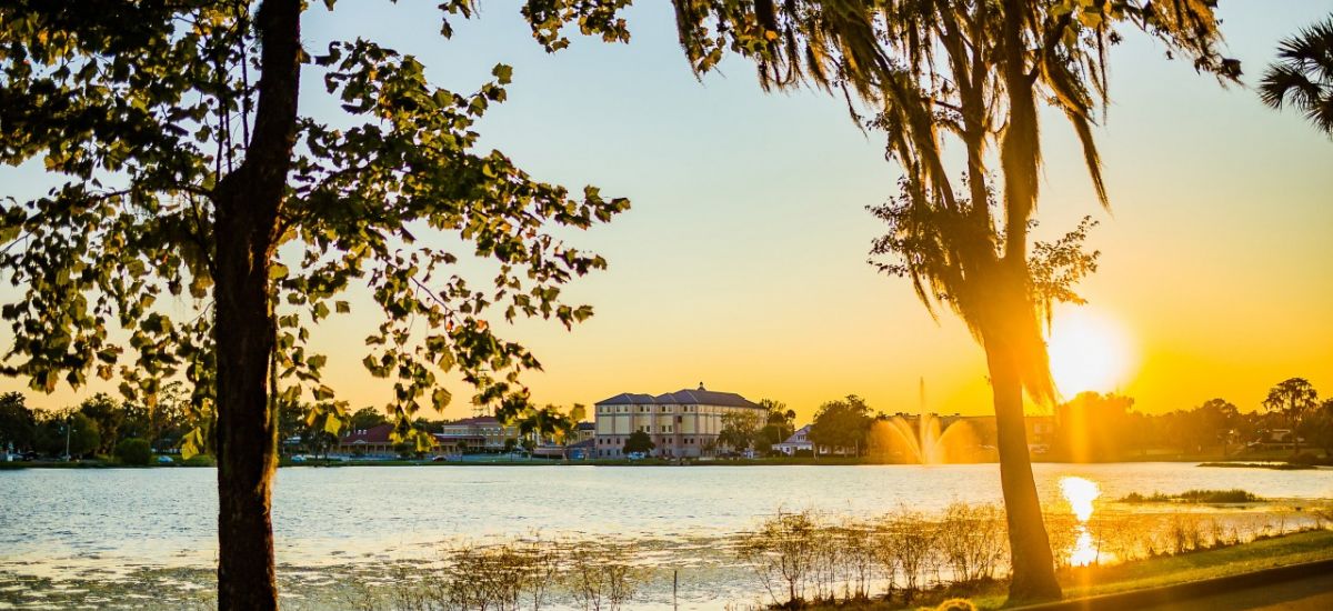 Lake Desoto sunset|Lake Desoto|Lake Desoto landsape|||